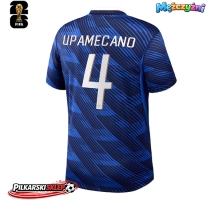 Francja Dayot Upamecano #4 Koszulka Podstawowa MŚ 2026 Krótki Rękaw