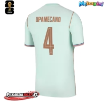 Francja Dayot Upamecano #4 Koszulka Wyjazdowa MŚ 2026 Krótki Rękaw