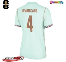 Francja Dayot Upamecano #4 Koszulka Wyjazdowa damskie MŚ 2026 Krótki Rękaw