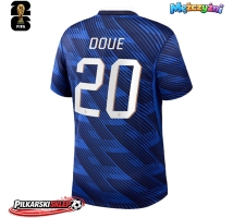 Francja Desire Doue #20 Koszulka Podstawowa MŚ 2026 Krótki Rękaw