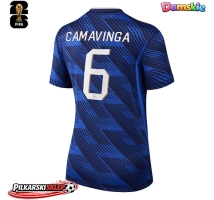 Francja Eduardo Camavinga #6 Koszulka Podstawowa damskie MŚ 2026 Krótki Rękaw