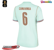 Francja Eduardo Camavinga #6 Koszulka Wyjazdowa damskie MŚ 2026 Krótki Rękaw