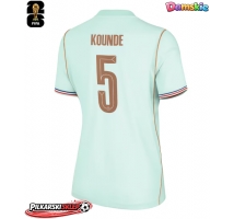 Francja Jules Kounde #5 Koszulka Wyjazdowa damskie MŚ 2026 Krótki Rękaw
