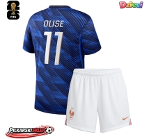 Francja Michael Olise #11 Koszulka Podstawowa dzieci MŚ 2026 Krótki Rękaw (+ krótkie spodenki)