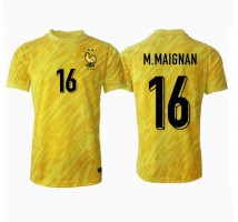 Francja Mike Maignan #16 Bramkarskie Koszulka Podstawowa ME 2024 Krótki Rękaw