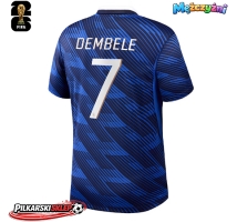Francja Ousmane Dembele #7 Koszulka Podstawowa MŚ 2026 Krótki Rękaw