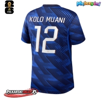 Francja Randal Kolo Muani #12 Koszulka Podstawowa MŚ 2026 Krótki Rękaw