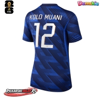 Francja Randal Kolo Muani #12 Koszulka Podstawowa damskie MŚ 2026 Krótki Rękaw