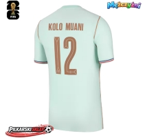 Francja Randal Kolo Muani #12 Koszulka Wyjazdowa MŚ 2026 Krótki Rękaw