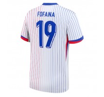 Francja Youssouf Fofana #19 Koszulka Wyjazdowa ME 2024 Krótki Rękaw