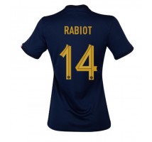 Francuska Adrien Rabiot #14 Koszulka Podstawowa damskie MŚ 2022 Krótki Rękaw