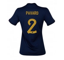 Francuska Benjamin Pavard #2 Koszulka Podstawowa damskie MŚ 2022 Krótki Rękaw