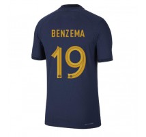 Francuska Karim Benzema #19 Koszulka Podstawowa MŚ 2022 Krótki Rękaw