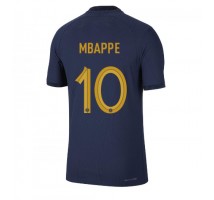 Francuska Kylian Mbappe #10 Koszulka Podstawowa MŚ 2022 Krótki Rękaw