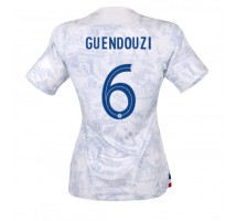 Francuska Matteo Guendouzi #6 Koszulka Wyjazdowa damskie MŚ 2022 Krótki Rękaw