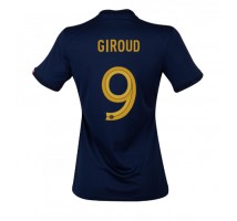 Francuska Olivier Giroud #9 Koszulka Podstawowa damskie MŚ 2022 Krótki Rękaw