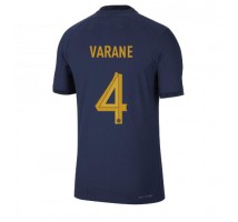 Francuska Raphael Varane #4 Koszulka Podstawowa MŚ 2022 Krótki Rękaw