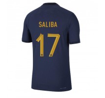 Francuska William Saliba #17 Koszulka Podstawowa MŚ 2022 Krótki Rękaw
