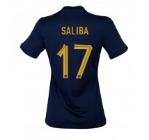 Francuska William Saliba #17 Koszulka Podstawowa damskie MŚ 2022 Krótki Rękaw