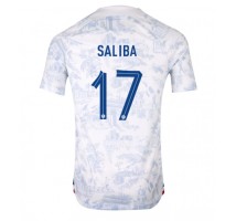 Francuska William Saliba #17 Koszulka Wyjazdowa MŚ 2022 Krótki Rękaw