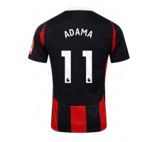 Fulham Adama Traore #11 Koszulka Wyjazdowa 2024-25 Krótki Rękaw