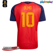 Hiszpania Dani Olmo #10 Koszulka Podstawowa MŚ 2026 Krótki Rękaw