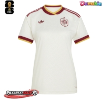 Hiszpania Koszulka Wyjazdowa damskie MŚ 2026 Krótki Rękaw