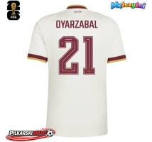 Hiszpania Mikel Oyarzabal #21 Koszulka Wyjazdowa MŚ 2026 Krótki Rękaw