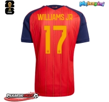 Hiszpania Nico Williams #17 Koszulka Podstawowa MŚ 2026 Krótki Rękaw