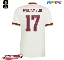 Hiszpania Nico Williams #17 Koszulka Wyjazdowa MŚ 2026 Krótki Rękaw