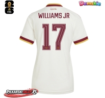 Hiszpania Nico Williams #17 Koszulka Wyjazdowa damskie MŚ 2026 Krótki Rękaw