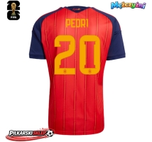 Hiszpania Pedri Gonzalez #20 Koszulka Podstawowa MŚ 2026 Krótki Rękaw