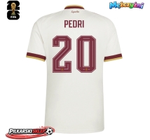 Hiszpania Pedri Gonzalez #20 Koszulka Wyjazdowa MŚ 2026 Krótki Rękaw