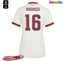 Hiszpania Rodri Hernandez #16 Koszulka Wyjazdowa damskie MŚ 2026 Krótki Rękaw