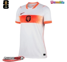 Holandia Koszulka Wyjazdowa damskie MŚ 2026 Krótki Rękaw