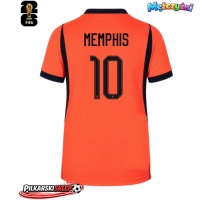 Holandia Memphis Depay #10 Koszulka Podstawowa MŚ 2026 Krótki Rękaw