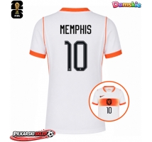 Holandia Memphis Depay #10 Koszulka Wyjazdowa damskie MŚ 2026 Krótki Rękaw