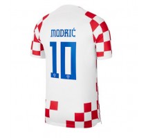 Hrvatska Luka Modric #10 Koszulka Podstawowa MŚ 2022 Krótki Rękaw