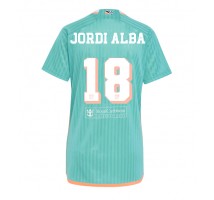 Inter Miami Jordi Alba #18 Koszulka Trzecia damskie 2024-25 Krótki Rękaw