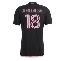 Inter Miami Jordi Alba #18 Koszulka Wyjazdowa 2023-24 Krótki Rękaw