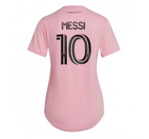 Inter Miami Lionel Messi #10 Koszulka Podstawowa damskie 2023-24 Krótki Rękaw