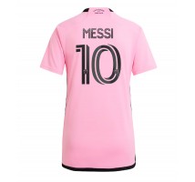 Inter Miami Lionel Messi #10 Koszulka Podstawowa damskie 2024-25 Krótki Rękaw