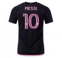 Inter Miami Lionel Messi #10 Koszulka Wyjazdowa 2023-24 Krótki Rękaw