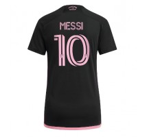 Inter Miami Lionel Messi #10 Koszulka Wyjazdowa damskie 2023-24 Krótki Rękaw