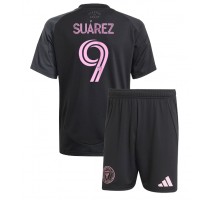 Inter Miami Luis Suarez #9 Koszulka Wyjazdowa dzieci 2025-26 Krótki Rękaw (+ krótkie spodenki)