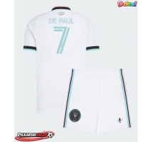 Inter Miami Rodrigo De Paul #7 Koszulka Trzecia dzieci 2026-27 Krótki Rękaw (+ krótkie spodenki)