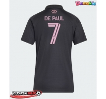 Inter Miami Rodrigo De Paul #7 Koszulka Wyjazdowa damskie 2026-27 Krótki Rękaw