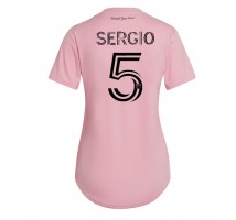 Inter Miami Sergio Busquets #5 Koszulka Podstawowa damskie 2023-24 Krótki Rękaw