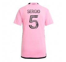 Inter Miami Sergio Busquets #5 Koszulka Podstawowa damskie 2024-25 Krótki Rękaw