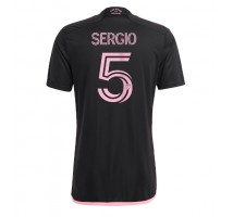 Inter Miami Sergio Busquets #5 Koszulka Wyjazdowa 2023-24 Krótki Rękaw